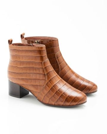 Boots aspect croco