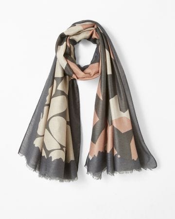 Foulard léger imprimé