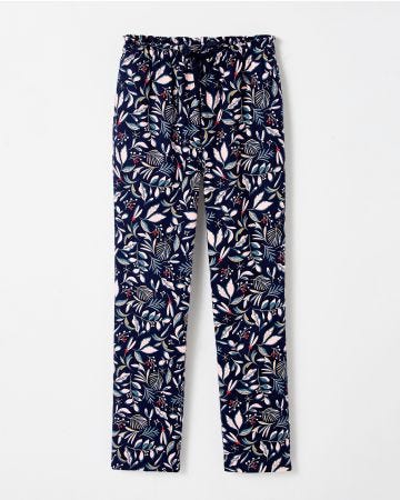 Pantalon de pyjama Noël flanelle pur coton
