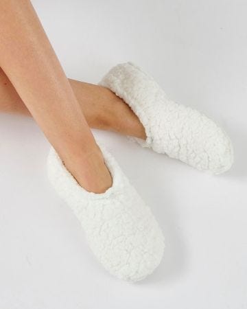 Chaussons maille moutonnée douce Thermolactyl