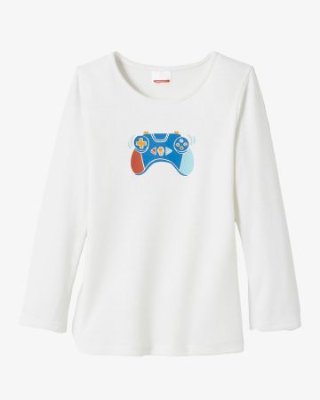 T-shirts Thermolactyl mixte enfant sérigraphiés