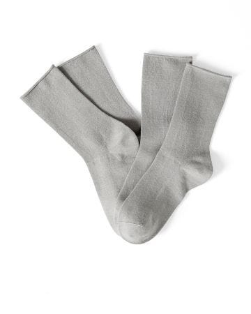 Lot de 2 paires de chaussettes soie et Thermolactyl