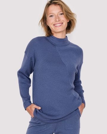Pull chaud jeu de maille Thermolactyl