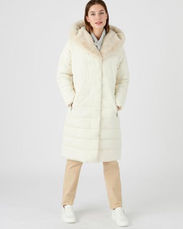 Longue doudoune à col large Thermolactyl