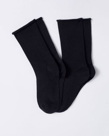 Lot de 2 paires de mi-chaussettes 9% cachemire