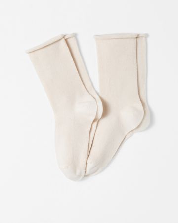 Lot de 2 paires de mi-chaussettes 9% cachemire