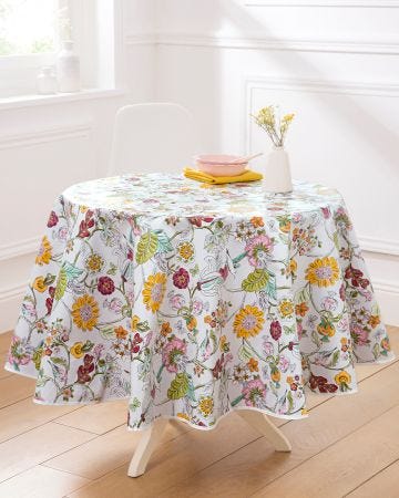 Nappe toile cirée Champêtre