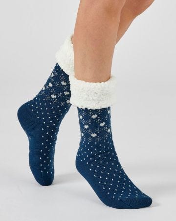 Chaussettes d'intérieur fourrées Thermolactyl
