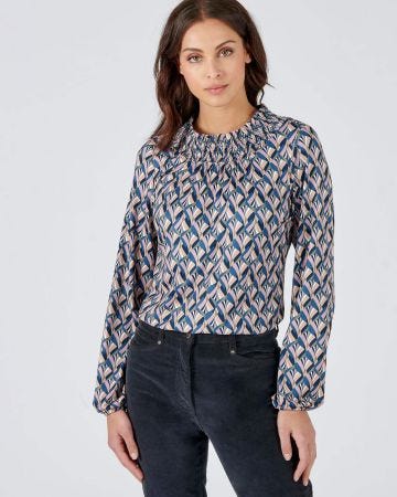 T-shirt graphique maille peau de pêche