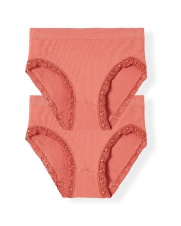 Lot de 2 culottes midi en maille