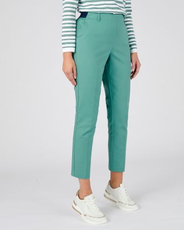 Pantalon 7/8ème satin de coton