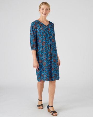 Robe-housse fleurie