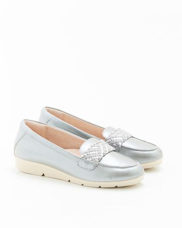 Mocassins à patte fantaisie tressée Amortyl