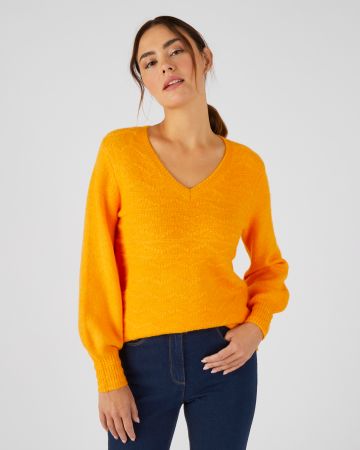 Pull chaud col V Thermolactyl