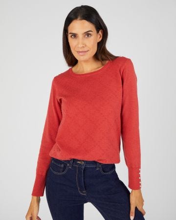 Pull motif losanges