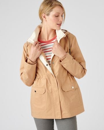 Parka souple déperlante