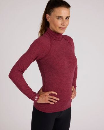Tee-shirt col roulé Comfort Thermolactyl 4 femme