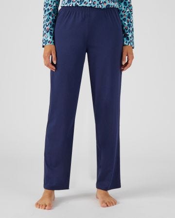 Pantalon de pyjama en pur coton peigné