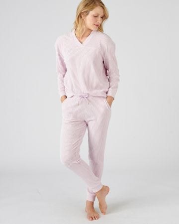 Pyjama en velours côtelé Thermolactyl