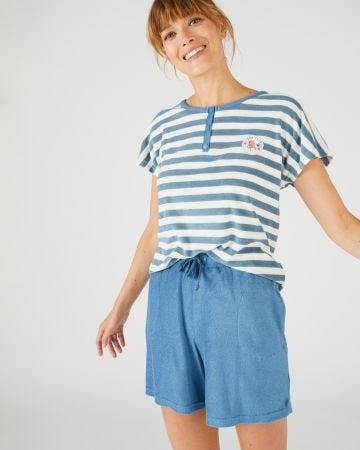 Pyjashort en éponge