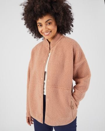 Veste d'intérieur en maille moutonnée polaire Thermolactyl