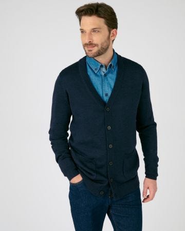 Gilet col V maille chaude Thermolactyl