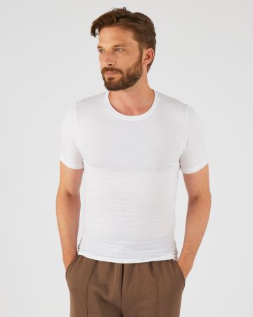 Tee-shirt manches courtes microfibre, effet relaxant Thermolactyl