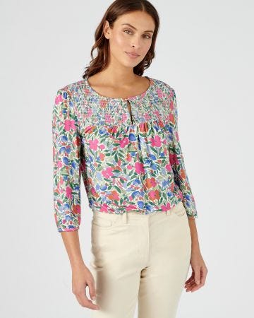 Blouse fluide viscose stretch