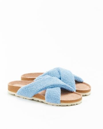 Mules croisées éponge Piedical