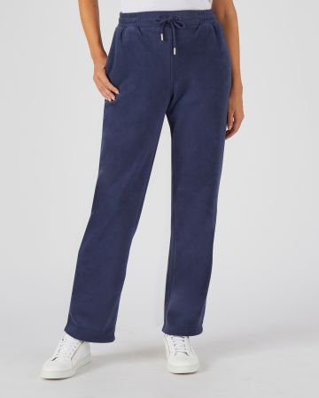 Pantalon en maille micropolaire