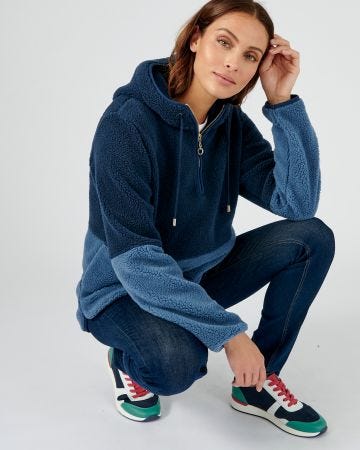 Sweat-shirt en maille polaire