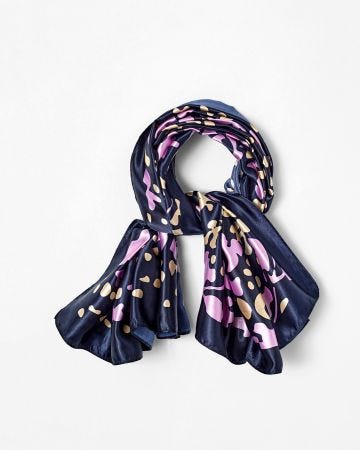 Foulard carré imprimé