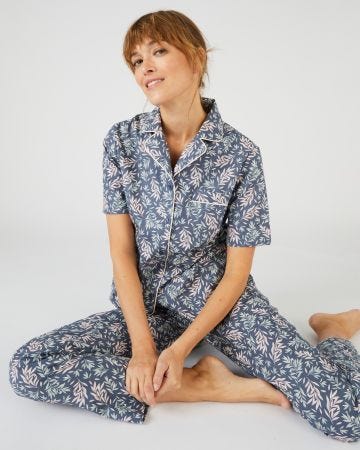 Pyjama en popeline pur coton