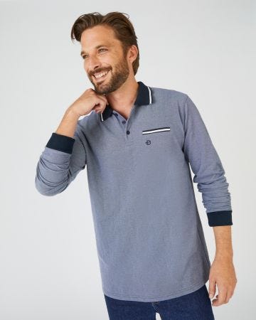 Polo manches longues