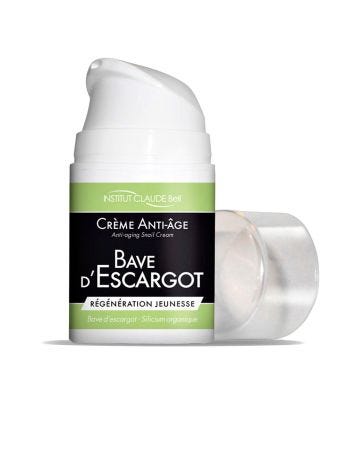 Crème anti-âge pour visage à la bave d'escargot