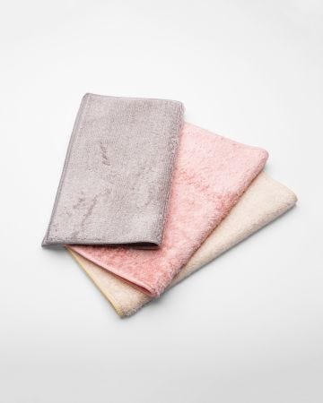 Lot de 3 chiffons 55% fibres de bambou