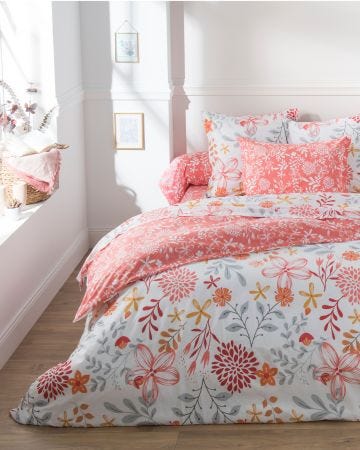 Housse de couette Valériane pur coton