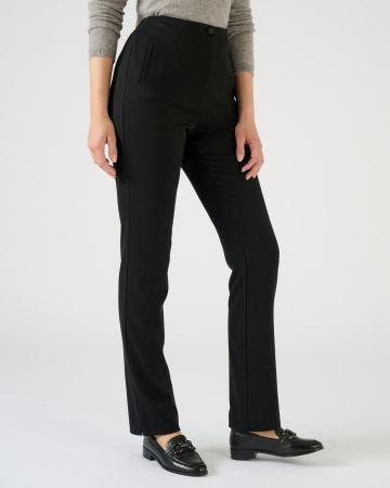 Pantalon effet ventre plat