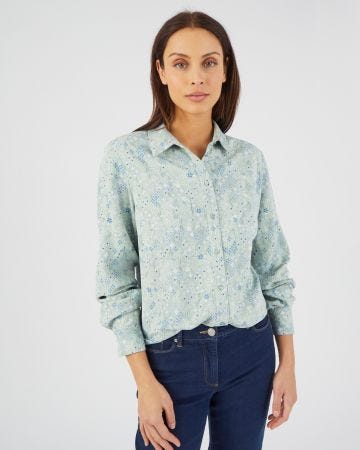 Chemisier imprimé pure viscose