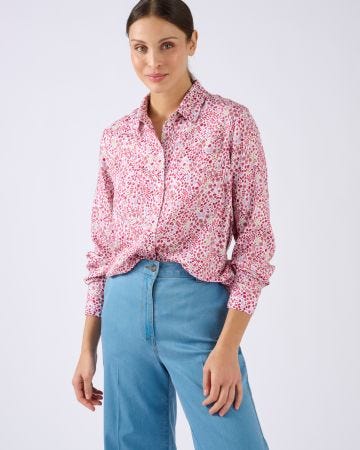 Chemisier imprimé pure viscose