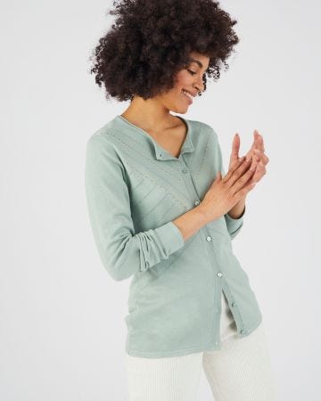 Cardigan fantaisie