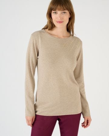 Pull à sequins