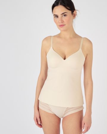 Caraco invisible by Damart avec brassière intégrée