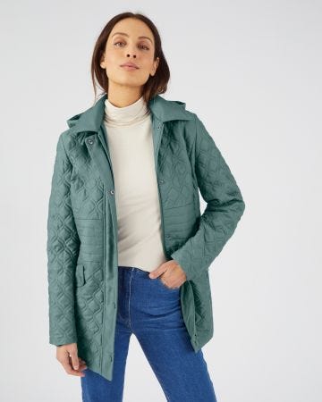 Parka toucher peau de pêche