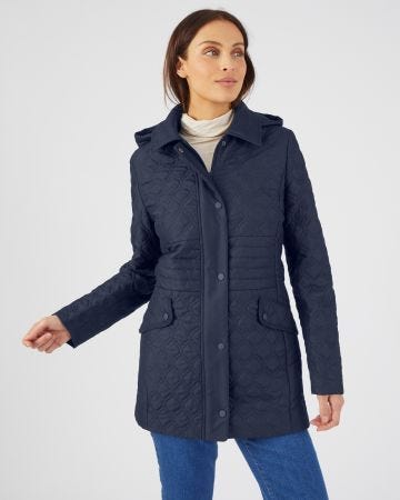 Parka toucher peau de pêche