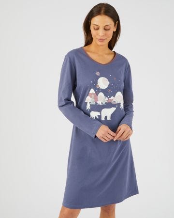 Chemise de nuit maille jersey