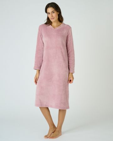 Chemise de nuit maille torsadée Thermolactyl