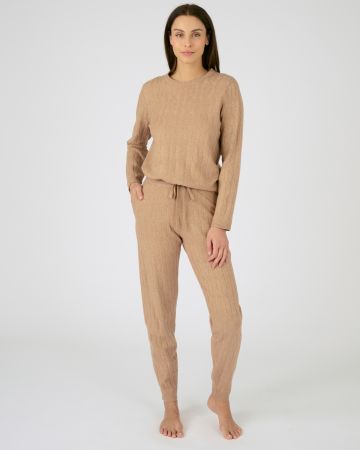 Pyjama maille torsadée chaude et douce Thermolactyl