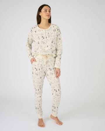Pyjama à motifs maille jersey
