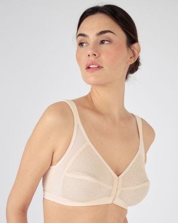 Soutien-gorge sans armatures maintien ouverture devant